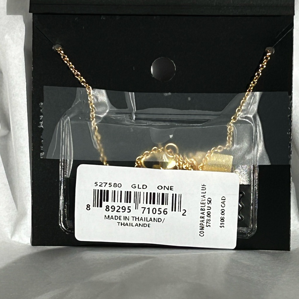 Coach Gold Tone Tabby Handbag Charm Necklace - Picture 3 of 5